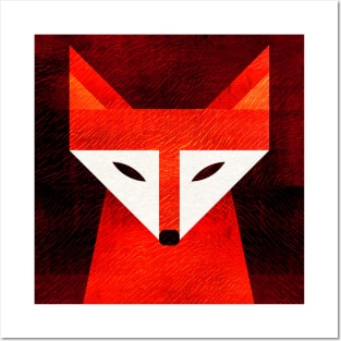 Fox Head Posters and Art